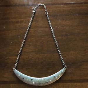 3/$15 Simple silver drop necklace